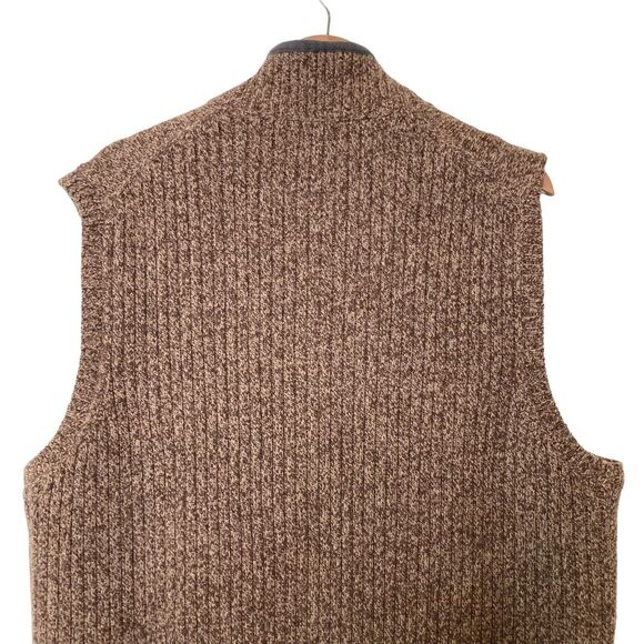 Duluth Trading Co. Large Men's Shetland Wool Windproof Full-Zip Sweater Vest - Picture 7 of 13